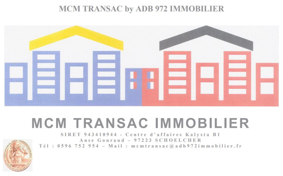 Logo Mcm Transac By Adb 972 Immobilier